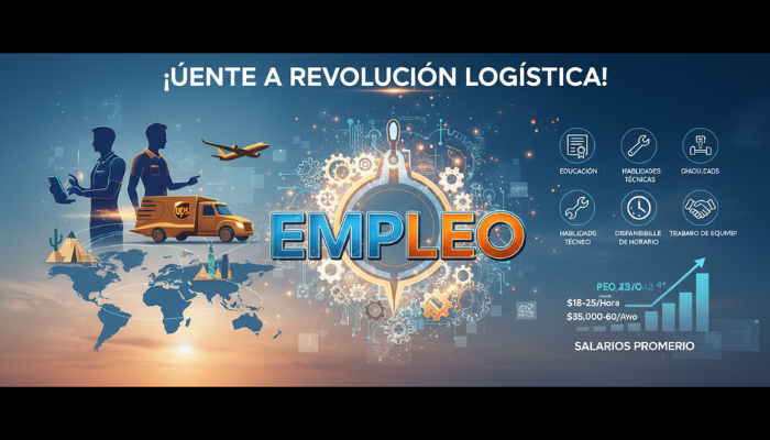 Empleo en envíos y logística en México y Estados Unidos en UPS